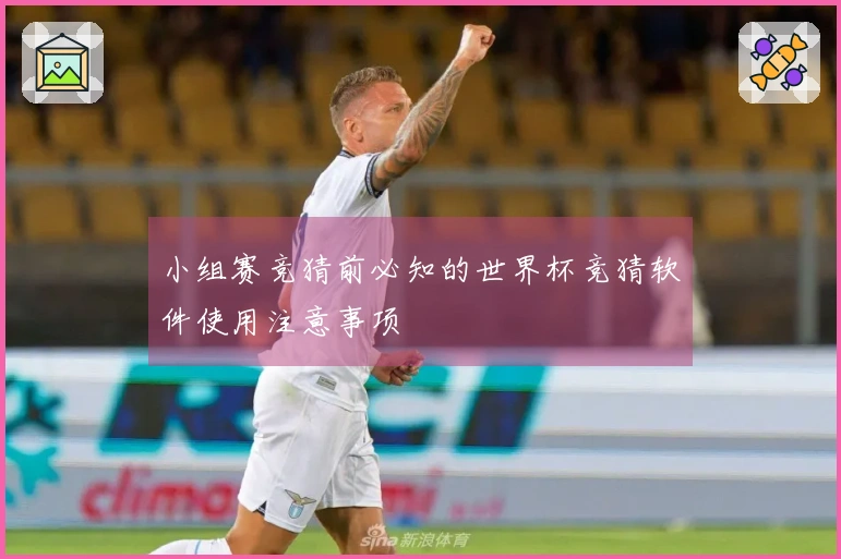 小组赛竞猜前必知的世界杯竞猜软件使用注意事项